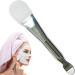 Face Maskk Applicator Double Head Comfortable Handle Face Brush Skincare Spatula Silicone Facial Mud Mixing Tool flexible Skin Care Tool for Makeup Accessories Silver - Buy Online on GoSupps.com