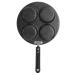 for Frying Wood Burning Frying Pan 29 28 3 Household Aluminum Breakfast Frying Pan Non-Stick Cooking Pan with Handle Kitchen Utensils 24.5Cm