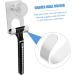 Homsfou 6 Pcs No Hook Manual Shaver Holder | Self-Adhesive Electric Razor Holder for Men | Door Hook Organizer for Shavers - Buy Online on GoSupps.com