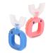 Healeved 4 pieces U-shaped toothbrush for children's tools Kid U shape toothbrush toothbrushes for children sweet children's toothbrush children provide household products for children baby pebbles