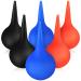 Light Bulb 6 Pcs Ear Syringe Rubber Hand Squeeze Bulb Suction Sucker Ear Washing Blowing Laboratory Tool for Adults Ear Cleaning Tools 60 Light Bulbs