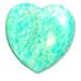 Steinfixx - Gem Stone Herz I Heilstein I Gl cksstein I Chakra -Stein I Taschenstein |Massage stone |Gift for the loved ones (Amazonit)