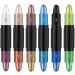 Highlight Pen Portable Pearlescent Glitter Eye Shadow Stick Double Ended Eyeshadow Pen for Eye Makeup Profile Pen (Color : F) - Buy Online on GoSupps.com