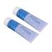 Face Body Glitter Gel Safe Self Adhesive Makeup Sequin Gel Portable Beautiful 2pcs for Lip Hair for Concerts (01 Peacock Blue)
