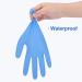 Schneider Blue Vinyl Synthetic Exam Gloves 100 Large - Powder-Free, Latex-Free Disposable Gloves for Medical, Food Prep, Cleaning - 4mil, Pack of 100 - Buy Online on GoSupps.com