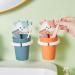 Dxia Cartoon Animals Toothbrush Holder Set - 3 Piece Toothbrush Covers for Kids | Ideal Bathroom Utensils - Buy Online on GoSupps.com