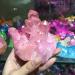 Crystal Rough 260-320g Rare Beautiful Rose Flame Aura Quartz Crystal Cluster Specimen Decoration - Buy Online on GoSupps.com