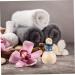POPETPOP 1 Set aromatherapy bottle Salon bottle dispenser Porcelain Essential Oil Diffuser vintage makeup spa decor Essential Oil Bottle with Stopper white ceramics lotion dispensing bottle - Buy Online on GoSupps.com