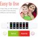 12 PCS Forehead Head Strip Thermometer Fever Body Baby Child Kid Adult Check Test Temperature Monitoring Safe Non-Toxic 95-104  - Buy Online on GoSupps.com
