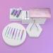 12pcs Stainless Steel Manicure Set - Professional Nail Clippers & Pedicure Kit for Hands, Feet & Facial Care - Pink - Buy Online on GoSupps.com