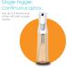 Houseables Continuous Spray Water Bottle 12 Oz - 3 Pack, Ultra Fine Mist Sprayer, BPA Free, Pressurized Mister for Stylist, Salon, Barber, Plant - White - Buy Online on GoSupps.com