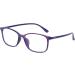 Computer Glasses Blue Light Blocking Anti Eye Strain Anti Glare Fatigue - Lightweight (14g) Frame Unbreakable Purple - Buy Online on GoSupps.com
