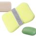 ponge de bain pour le corps | ponges de douche conomiseuses de savon pour femme | Sac porte-savon accessoires salle de bain gommage dos pour adultes toilettes camping voyage lavage Surface Douce et Fine