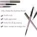 HeyBeauty Double Ended Eyebrow Pencil with Brow Brush - Dark Brown (2 Pack) - Buy Online on GoSupps.com