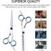 Hair Scissors Owlbbabies Professional Hair Cutting Kit Includes Straight Scissors and Thinning Shears for Men Women Kids Stainless Steel Hair Styling Cutting Shears Set for Barber Salon and Home - Buy Online on GoSupps.com