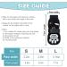 PUPTECK Double-Sided Anti-Slip Dog Socks 3 Pairs - Medium - Pack of 6 - Black(Rainbow) - Buy Online on GoSupps.com