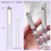 Arqumi 2PCS Lip Brush Set - Silicone Lipstick Applicators Round Head Lip Smudge Brushes Makeup Brush with Dust Storage Tube | Perfect for Lip Gloss & Makeup - Buy Online on GoSupps.com