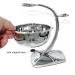 Buy Lefeda Men's Shaving Brush Set - Chrome-Plated Bowl & Compatible Holder | Stylish & Durable Razor Tool 9x15cm - International Shipping Available - Buy Online on GoSupps.com