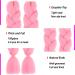 6 Packs Jumbo Braiding Hair Extensions - Colorful Kanekalon Crochet Box Braids - 24 inch Ombr Pink - 100g/PCs - Buy Online on GoSupps.com