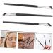 Hemoton 3pcs Set Under Eye Concealer Brush Eyebrows Brush Eyebrow Brush Concealer Brush under Eye Angled Makeup Brush Eyeshadow Brush Angled Concealer Brush Precision Concealer Brush - Buy Online on GoSupps.com