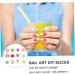 FRCOLOR 7200 Pcs 12 Fruit Sliced nail Art Accessories Diy Nail Slices 3d Nail Charms Resin Charms Hair Dryer Brush Nails Decor Fruit Pattern Nail Art Scrapbook Manicure - Buy Online on GoSupps.com