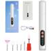 Electric Nail Drill Rechargeable Nail Drill Kit with 12 Drill Bits Nail Drill Machine 3 Speeds Multifunctional Nail Drill for Home Salon Travel White Nail Drills - Buy Online on GoSupps.com