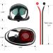 Sebnux Boat Navigation Light - Marine Bow Light for Pontoon & Small Boats, LED (Plated Silver) - Buy Online on GoSupps.com