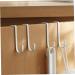 ABOOFAN 4 pcs 1 Set Racks Door White Hat Back Durable Hanging Punch- Clothes Hanger Stainless - Buy Online on GoSupps.com