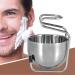 Premium Stainless Steel Sluffs Shaving Brushes & Soap Shell Set Essential Male Facial Care Tools - Buy Online on GoSupps.com