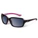 KastKing Alanta Polarized Sport Sunglasses for Men and Women, Ideal for Driving Fishing Cycling and Running,UV Protection Frame:gloss Black&purple / Lens:smoke