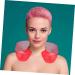 FRCOLOR Pink Neck Tray - Dyed & Ironed Shoulder Pads for Hair Washing Dyeing & Perming - Durable Plastic Tool for International Shipping - Buy Online on GoSupps.com