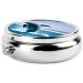 Jumping Up Dolphins Round Pill Box | 3 Compartment Travel Organizer | Portable Travel Pill Box for International Shipping - Buy Online on GoSupps.com