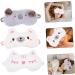 Beaupretty 9 Pcs Plush Eye Mask Set | Faux Silk Sleep Mask Headband & Eye Shade | Perfect for Relaxation and Travel - Buy Online on GoSupps.com