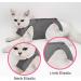 Lianzimau Katzenbody for Cats - Anti-Licking Post-Op Apparel Soft Indoor Pet Clothing with E-Neck Band Gray (1 Pack) - Buy Online on GoSupps.com