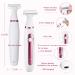 Zoushinn Electric 3-in-1 Women's Shaver & Bikini Trimmer - Wet/Dry, Painless, Waterproof - Buy Online on GoSupps.com