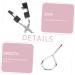 Didiseaon Magnetic False Eyelashes Magnetic Eyelashes Applicator Helper Magnetic Eyelashes Clip Eyelash Tool Magnetic Lashes Tools Makeup Tool Steel Eyelash Curler Magnetic Clip Natural Miss 10.5x6cm - Buy Online on GoSupps.com