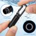 Portable Waterproof Pill Holder Keychain Black Travel Pill Organizer for Purse & Pocket - Buy Online on GoSupps.com