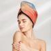 Hair Towel Wrap for Quick Drying | Button Turban & Head Towel | The Sunset of Dandelion Design - Buy Online on GoSupps.com