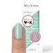 Original Miss Sophie Nail Foils Jade Green I 24 Ultra-D nne Nail polish stripes single-colored in green I for finger and toenails I sticks to natural and painted acrylic gel & shellac nails Jade Green 24