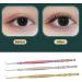 Sonew Stainless Steel Bamboo Shape Double Ended Lash Perm Lift Brush Tools for Perming Lashes Daily Mascara Brushing and Lash Combing - Buy Online on GoSupps.com