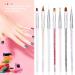 Crazy Sale Nail Art Brush Set - 7pcs UV Gel Polish & Flower Drawing Pens for Perfect Nail Designs - International Shipping - Buy Online on GoSupps.com