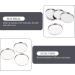 Veemoon Assiettes de Rangement M talliques 20 Pi ces pour Palettes Fards Paupi res Plateaux Magn tiques Ronds 36X3 MM Accessoires Maquillage pour Femmes Nomades - Buy Online on GoSupps.com