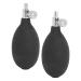 2 PCS Latex Blood Pressure Bulb Replacement Inflation Bulb with Air Release Valve for Sphygmomanometer Pump and More