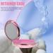 Healifty Portable Dental Retainer Box - Rose Gold | Braces & Invisible Denture Case with Mirror | Oral Care Box - 8.7X2.7CM - Buy Online on GoSupps.com