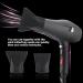 2000W Hair Dryer Hot and Cold Blow Dryer Hair Styling Dryer Adjustable 5 Temperature Files Hair Styling Tool with 2 Nozzle for Home and Salon(US Plug) - Buy Online on GoSupps.com