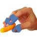 Non-Stick Chip Fingers Tips, Finger Protectors, Finger Covers Protection, 3 pcs (Blue)