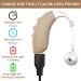 Rechargeable Air Tube Hearing Aid for Seniors | Double Noise Reduction | Adjustable Volume | Digital Ear Hearing Amplifier (1 pc) - Light Brown - Buy Online on GoSupps.com