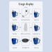 Water Cup for The Elderly 400ML Drinking Cup for Bedridden Elderly Pregnant and Postpartum Surgery Patients Anti-Leakage and Resistant to Falling Suitable for Various Drinking Postures. - Buy Online on GoSupps.com