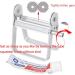 Metal Toothpaste Squeezer Tool for Tubes - Multifunctional Roller for Cosmetics, Paint, and more - Small Size (1 Count) - Buy Online on GoSupps.com