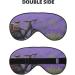 Buy Reusable Sleep Mask Eye for Comfort & Better Sleep | Soft Blackout Eye Masks for Travel & Home | Perfect Gift for Him & Her - Lavender Field Design - Buy Online on GoSupps.com